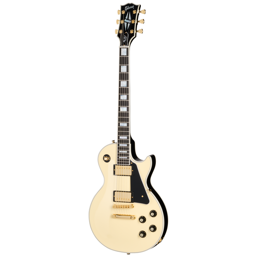 Gibson Les Paul Custom 70s, Buttercream Top Electric Guitar Gibson