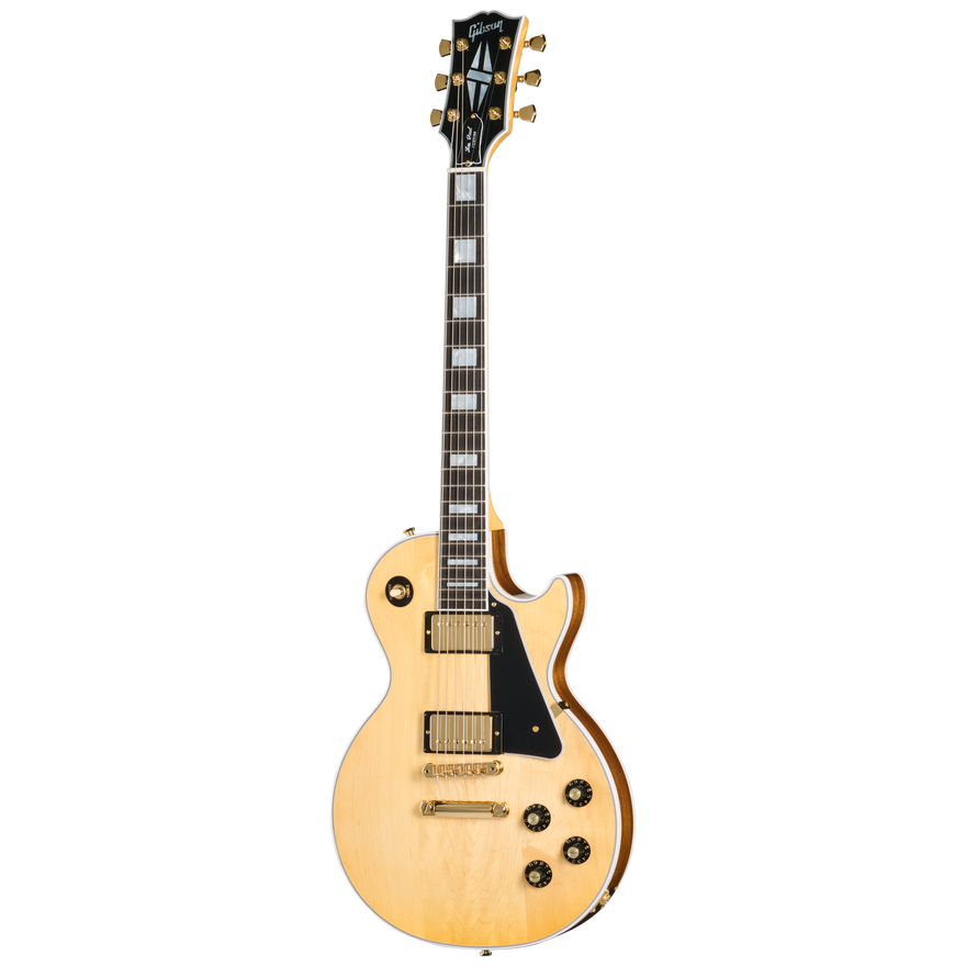 Gibson Les Paul Custom 70s, Natural, Exclusive Electric Guitar Gibson