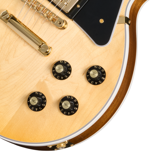 Gibson Les Paul Custom 70s, Natural, Exclusive Electric Guitar Gibson