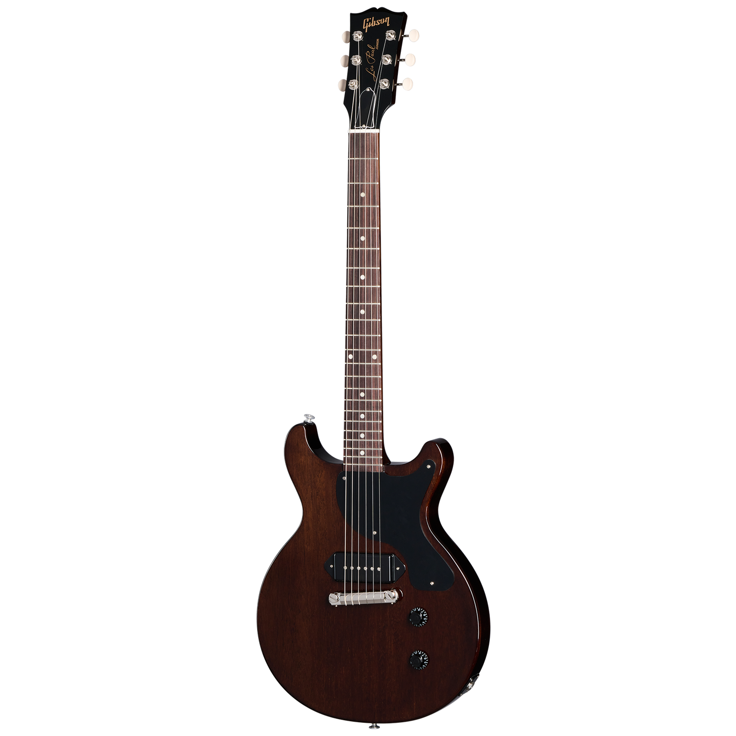 Gibson Les Paul Junior Double Cut, Dark Walnut, Exclusive Electric Guitar Gibson