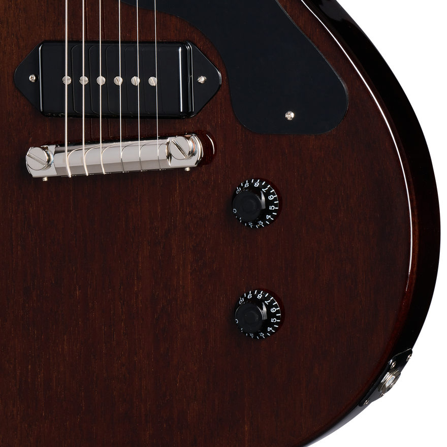 Gibson Les Paul Junior Double Cut, Dark Walnut, Exclusive Electric Guitar Gibson