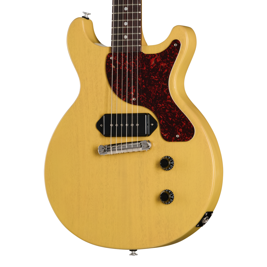 Gibson Les Paul Junior Double Cut, TV Yellow, Exclusive Electric Guitar Gibson