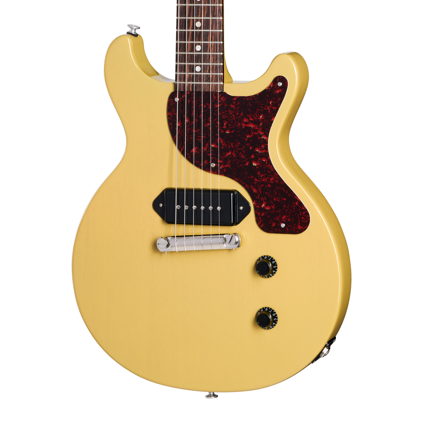 Gibson Les Paul Junior Double Cut, TV Yellow, Exclusive Electric Guitar Gibson
