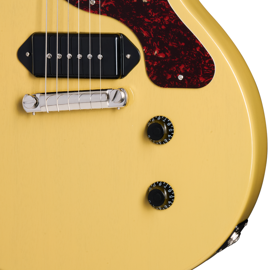 Gibson Les Paul Junior Double Cut, TV Yellow, Exclusive Electric Guitar Gibson