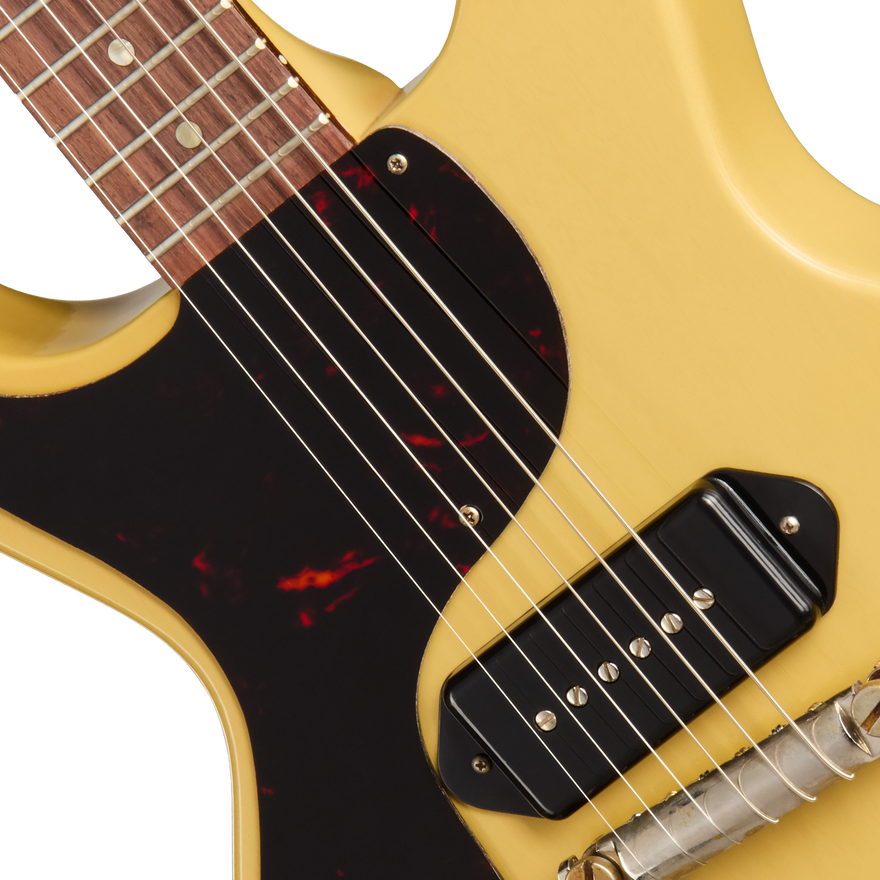 Gibson Custom 1958 Les Paul Junior, Left-Handed, TV Yellow Electric Guitar Gibson Custom