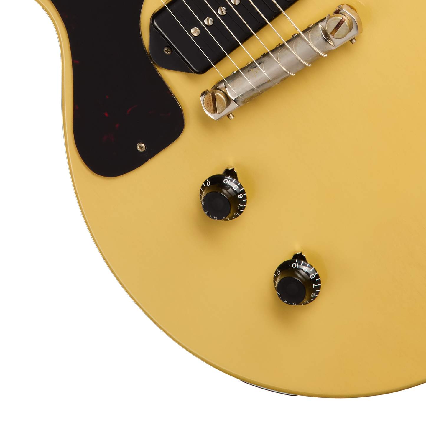 Gibson Custom 1958 Les Paul Junior, Left-Handed, TV Yellow Electric Guitar Gibson Custom