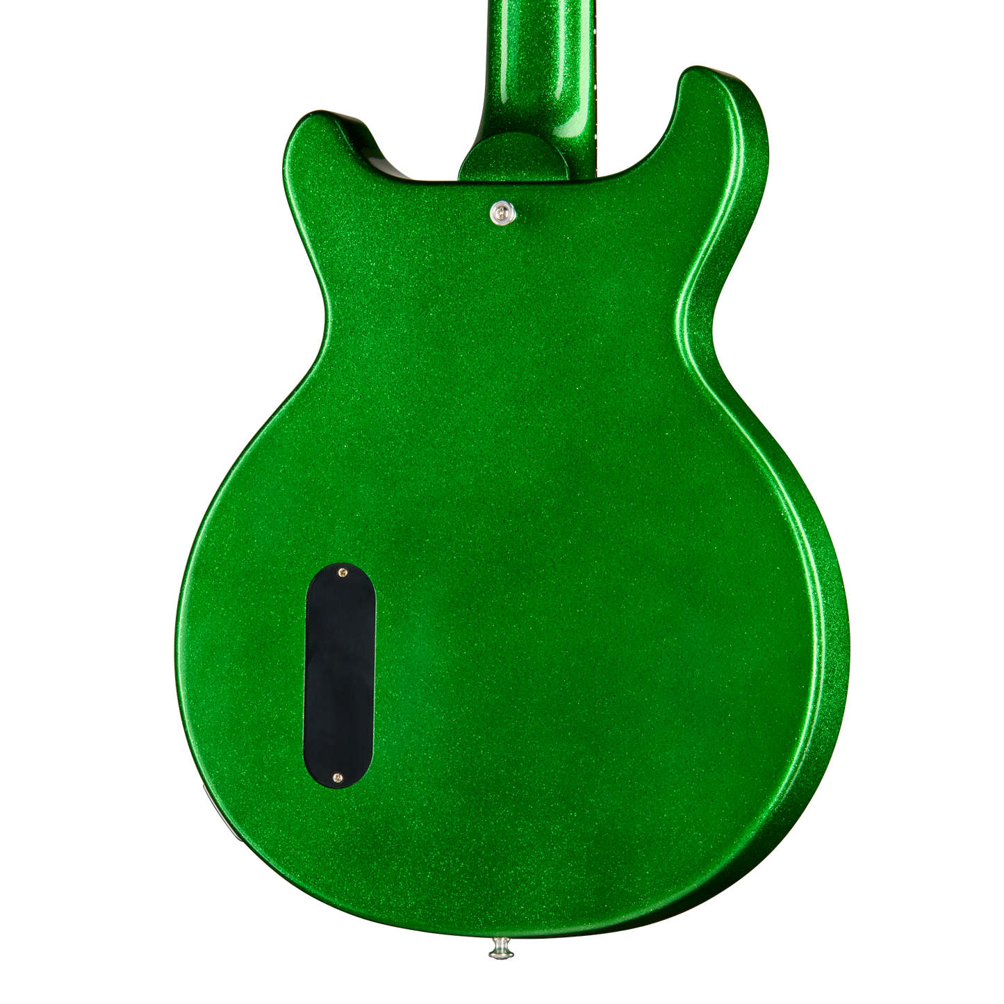 Gibson Custom 1960 Les Paul Junior Double Cut Reissue, VOS, Green Sparkle Electric Guitar Gibson Custom