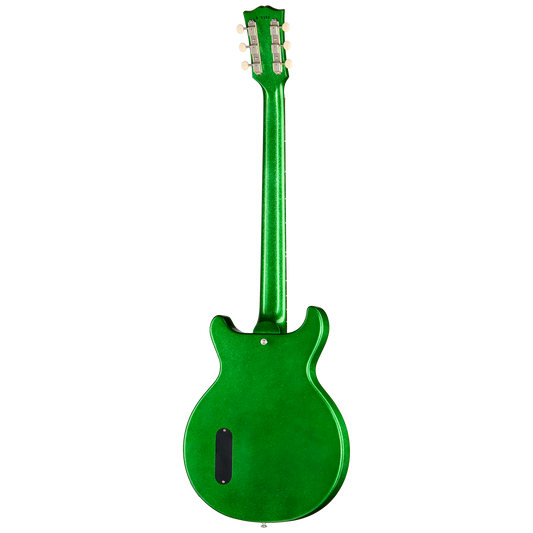 Gibson Custom 1960 Les Paul Junior Double Cut Reissue, VOS, Green Sparkle Electric Guitar Gibson Custom