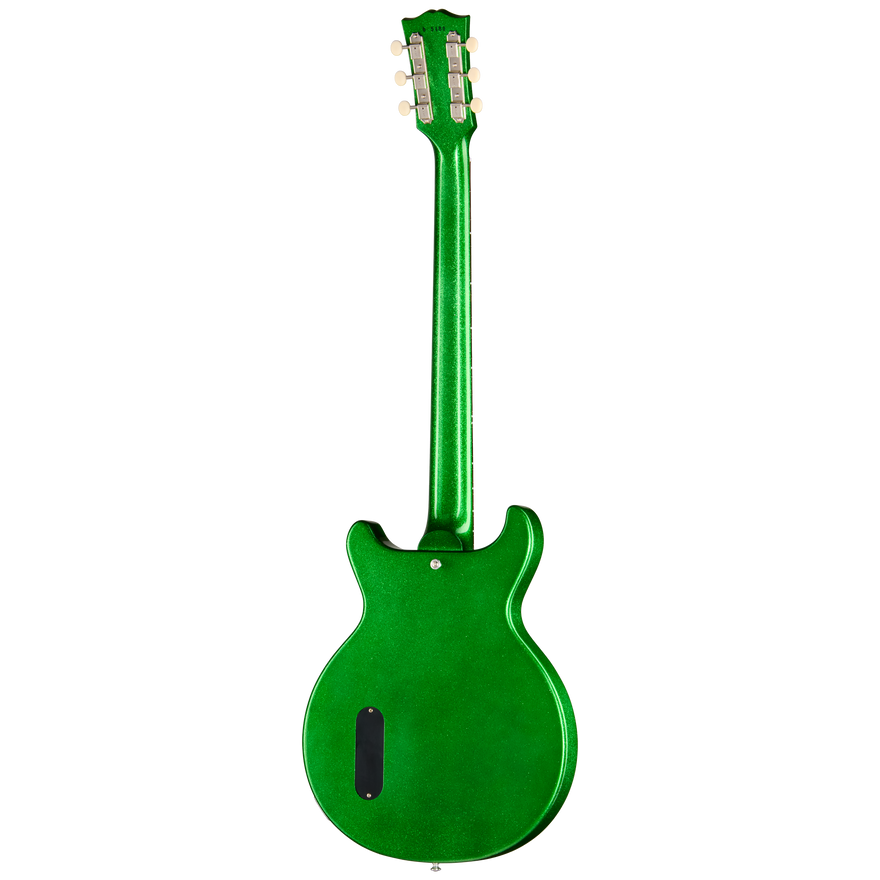 Gibson Custom 1960 Les Paul Junior Double Cut Reissue, VOS, Green Sparkle Electric Guitar Gibson Custom