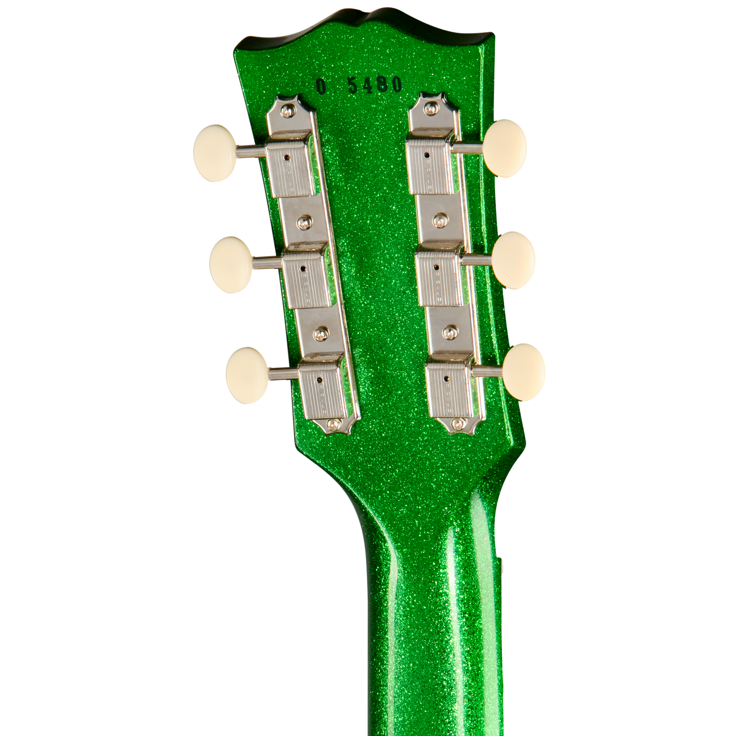 Gibson Custom 1960 Les Paul Junior Double Cut Reissue, VOS, Green Sparkle Electric Guitar Gibson Custom