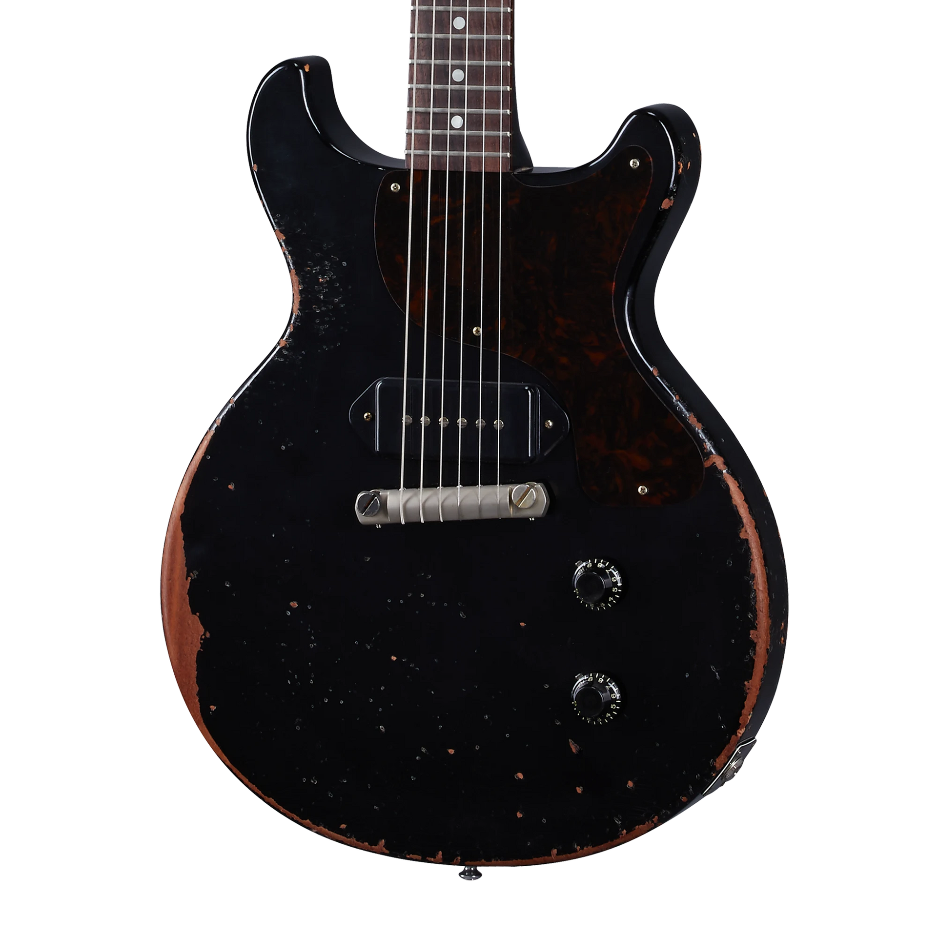 ギター Hard Aged Gibson LesPaul Custom Replica Adam Jones 1979 Gibson Les Paul Custom - Antique Silverburst