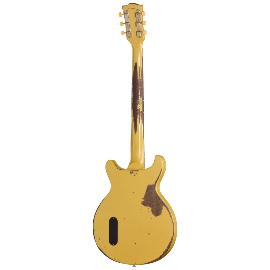 Gibson Custom 1960 Les Paul Junior Reissue, Ultra Heavy Aged, TV Yellow Electric Guitar Gibson Custom