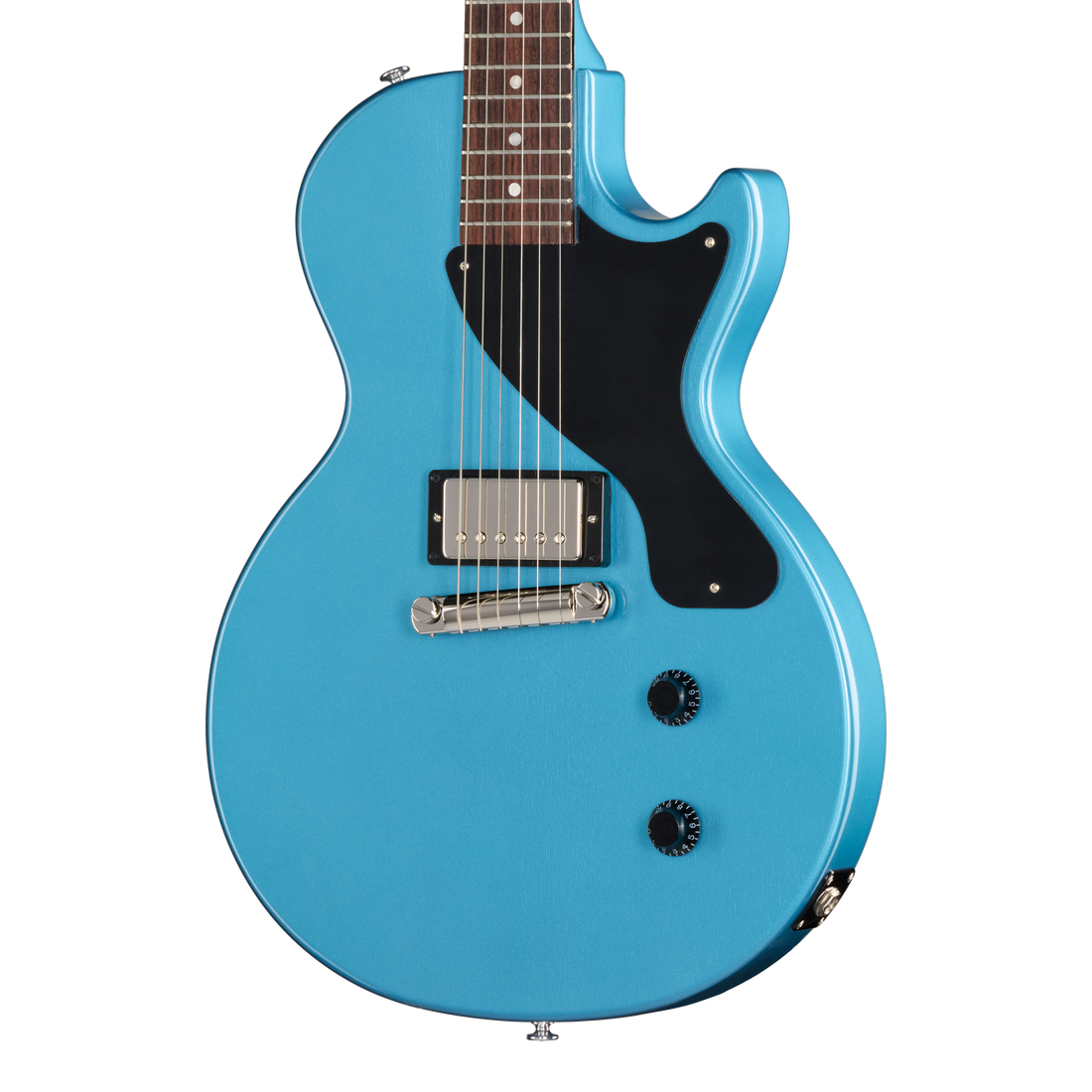 Gibson Les Paul Junior with Humbucker, Pelham Blue, Exclusive Electric Guitar Gibson