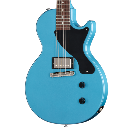 Gibson Les Paul Junior with Humbucker, Pelham Blue, Exclusive Electric Guitar Gibson
