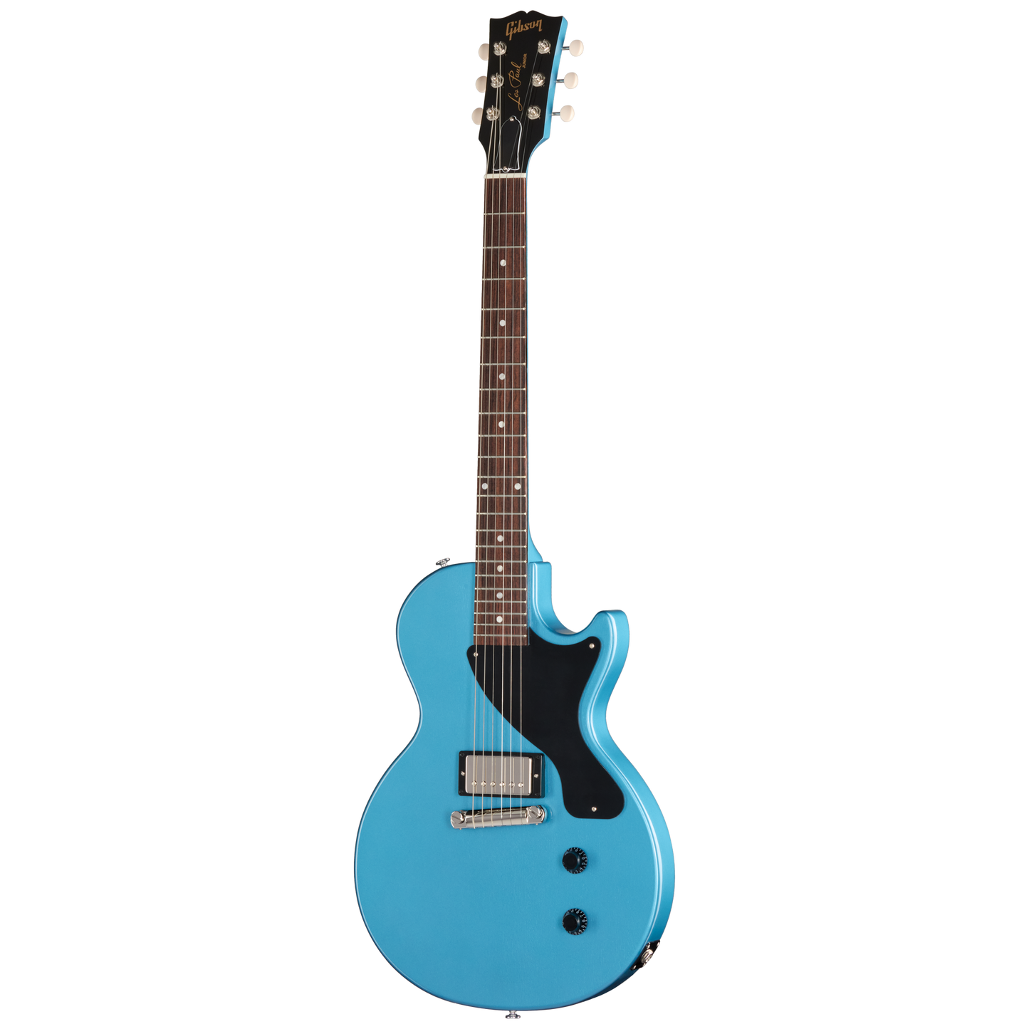 Gibson Les Paul Junior with Humbucker, Pelham Blue, Exclusive Electric Guitar Gibson