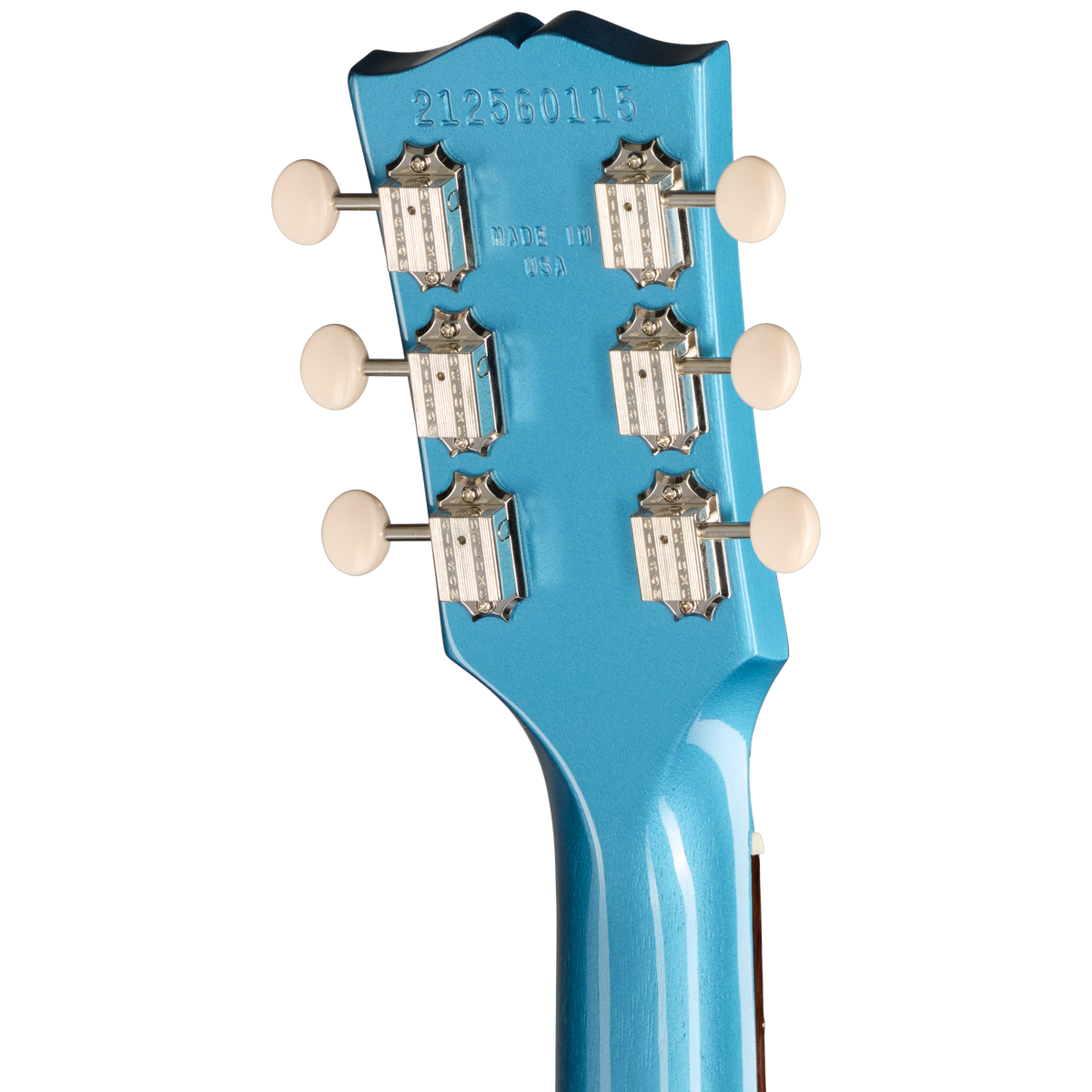Gibson Les Paul Junior with Humbucker, Pelham Blue, Exclusive Electric Guitar Gibson