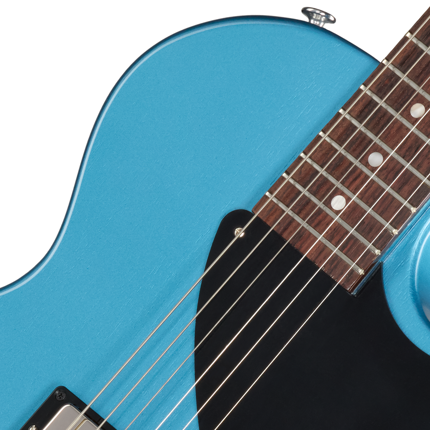 Gibson Les Paul Junior with Humbucker, Pelham Blue, Exclusive Electric Guitar Gibson
