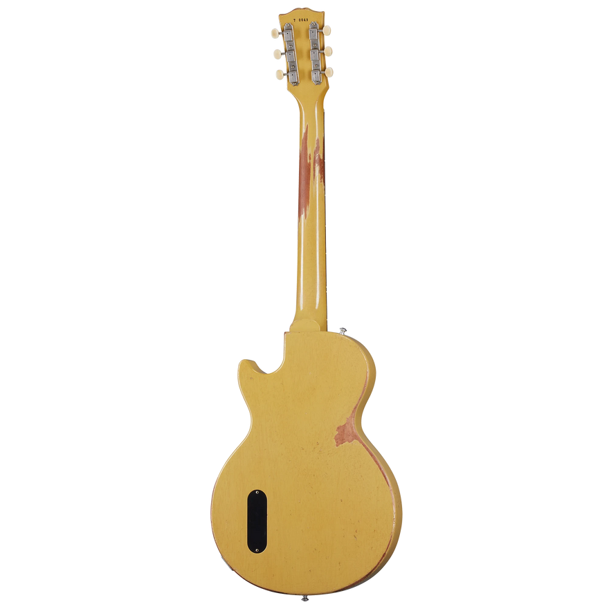 Gibson Custom 1957 Les Paul Junior Single Cut Reissue, Heavy Aged, TV Yellow Electric Guitar Gibson Custom