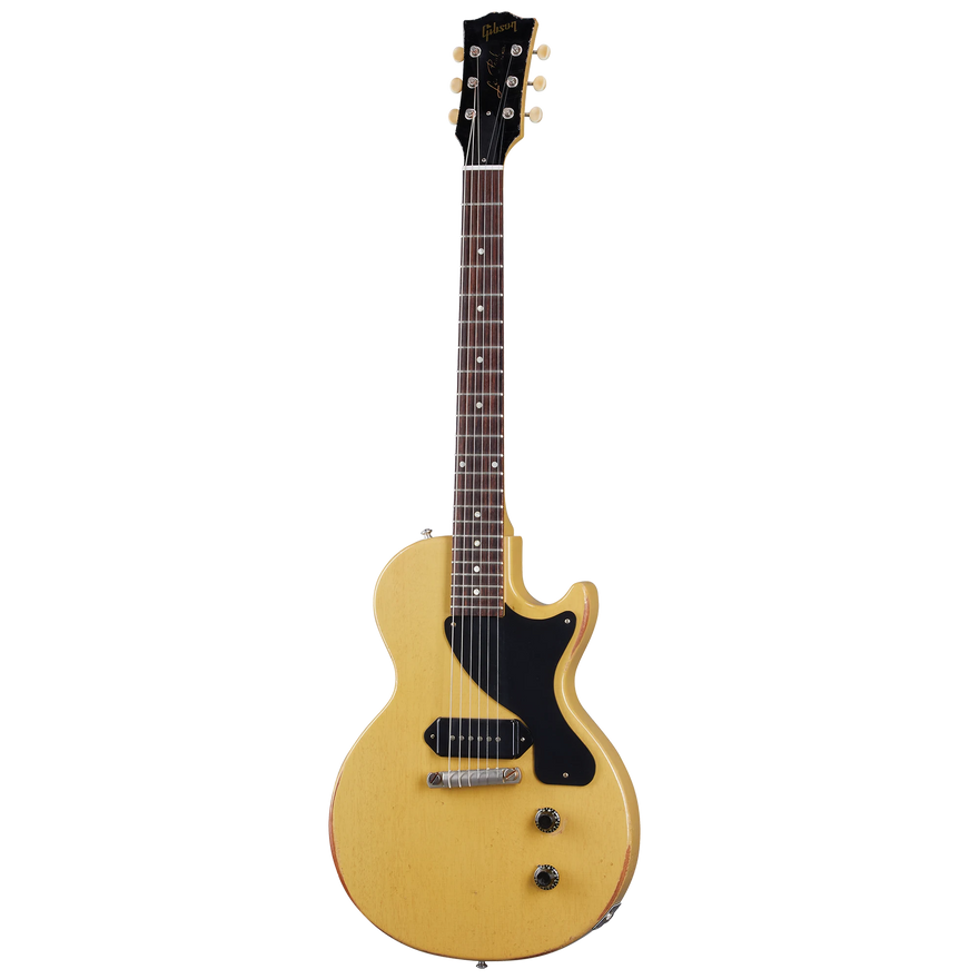 Gibson Custom 1957 Les Paul Junior Single Cut Reissue, Heavy Aged, TV Yellow Electric Guitar Gibson Custom