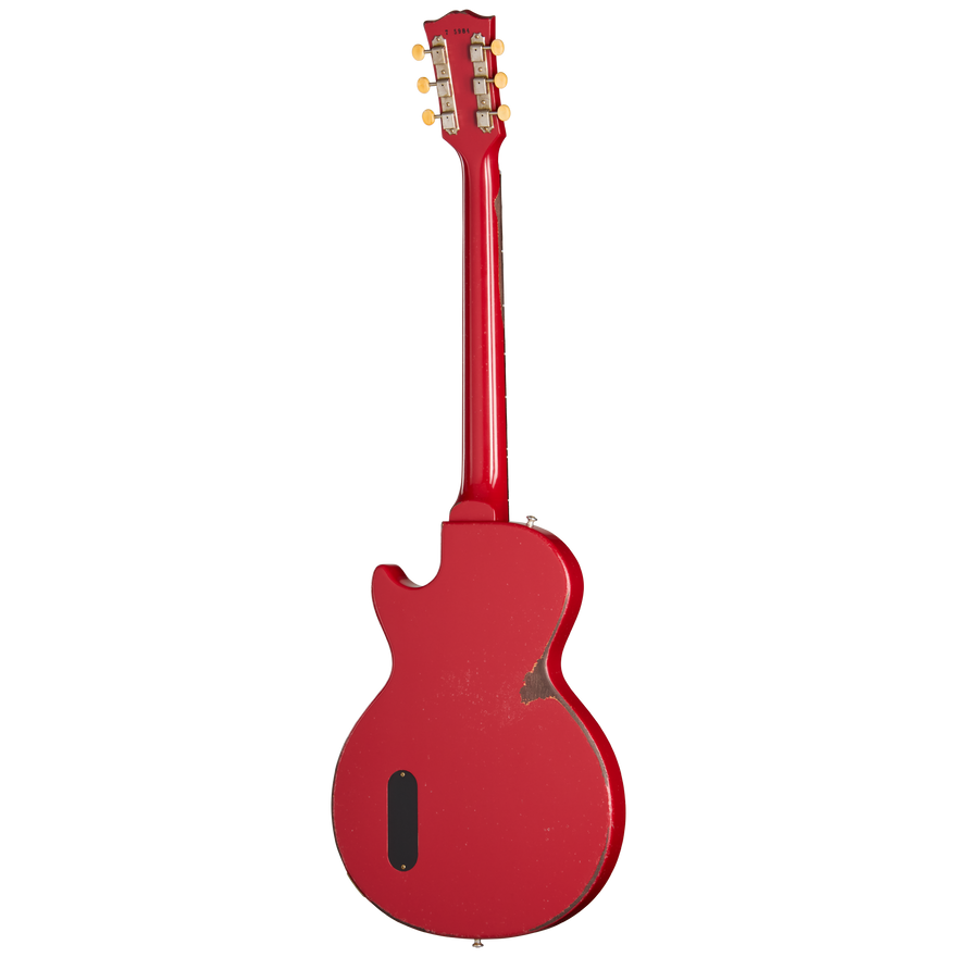 Gibson Custom 1957 Les Paul Junior Single Cut Reissue, Heavy Aged, Cardinal Red Electric Guitar Gibson Custom
