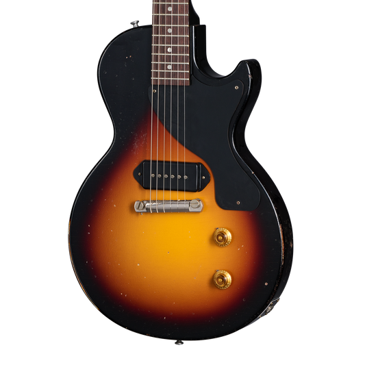 Gibson Custom 1957 Les Paul Junior Single Cut, Heavy Aged, Vintage Sunburst Electric Guitar Gibson Custom