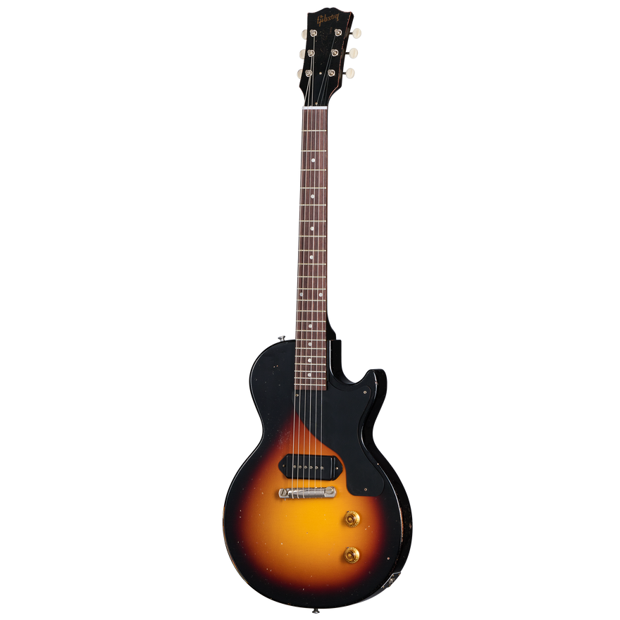 Gibson Custom 1957 Les Paul Junior Single Cut, Heavy Aged, Vintage Sunburst Electric Guitar Gibson Custom