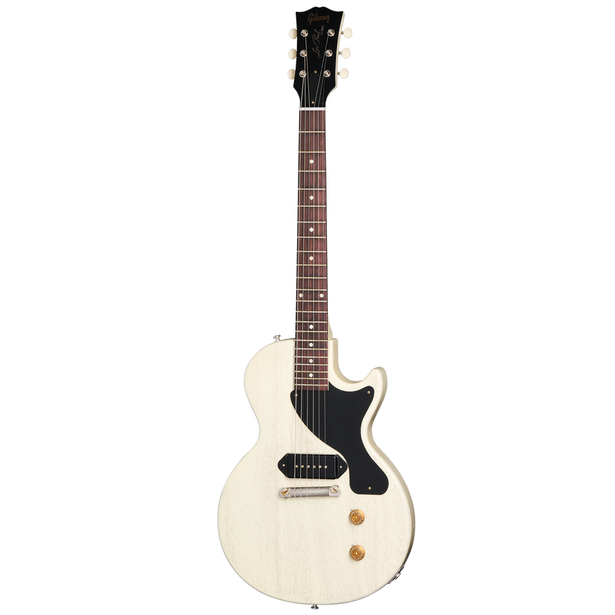 Gibson Custom 1957 Les Paul Junior Reissue, Ultra Light Aged, TV White Electric Guitar Gibson Custom