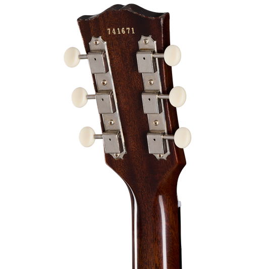 Gibson Custom 1957 Les Paul Junior Reissue with Bigsby, Light Aged, Vintage Sunburst Electric Guitar Gibson Custom