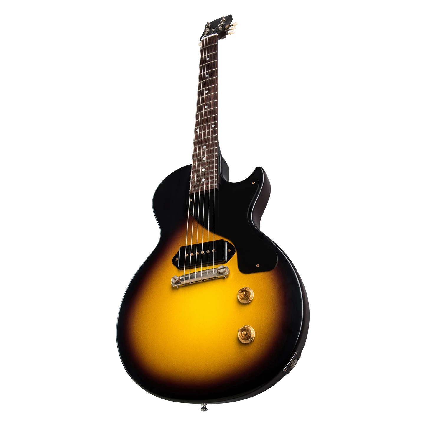 Gibson Custom 1957 Les Paul Junior Single Cut Reissue VOS, Vintage Sunburst Electric Guitar Gibson Custom