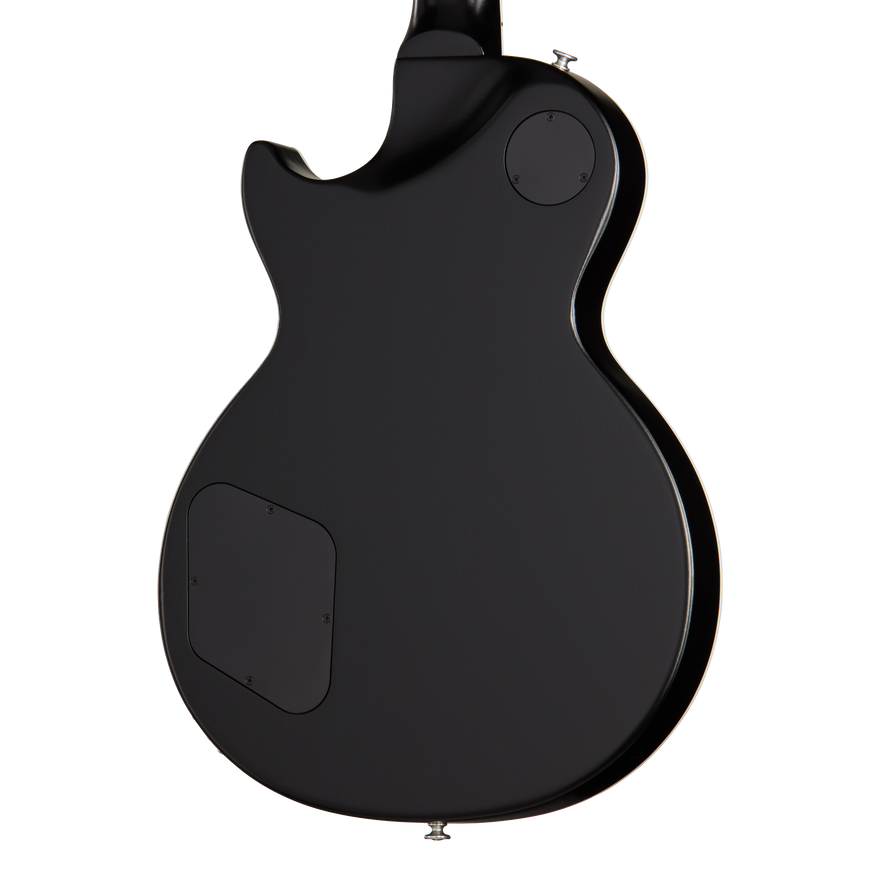 Gibson Mark Morton Les Paul Modern Quilt, Translucent Ebony Burst Satin Electric Guitar Gibson