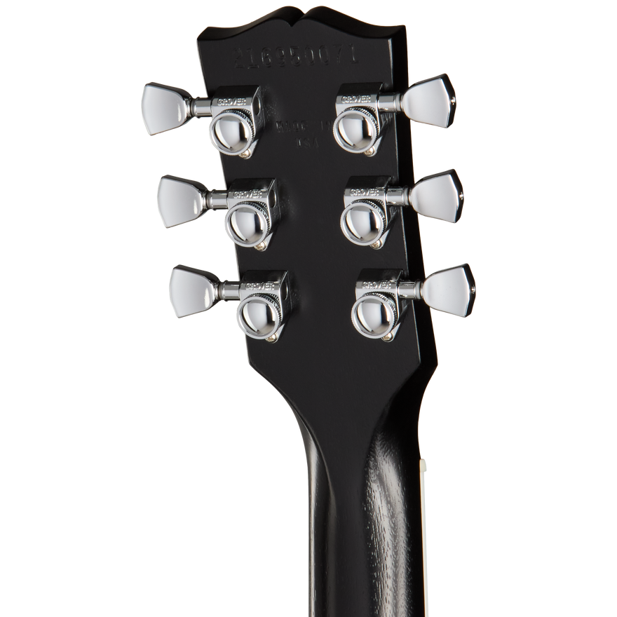 Gibson Mark Morton Les Paul Modern Quilt, Translucent Ebony Burst Satin Electric Guitar Gibson