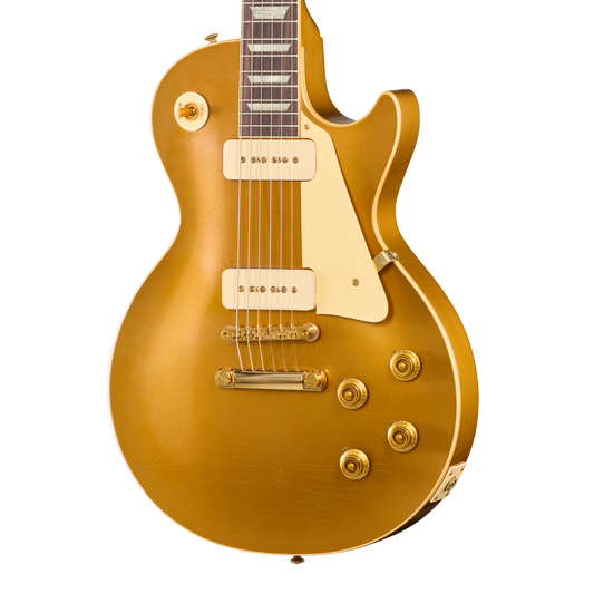 Gibson Custom LE 1956 Les Paul Reissue with Gold Hardware, Light Aged, All Double Gold Electric Guitar Gibson Custom