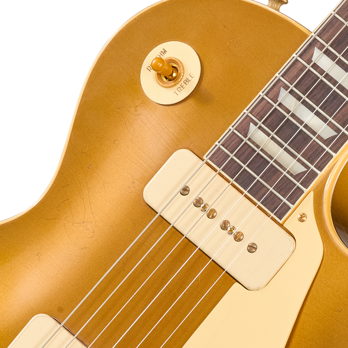 Gibson Custom LE 1956 Les Paul Reissue with Gold Hardware, Light Aged, All Double Gold Electric Guitar Gibson Custom