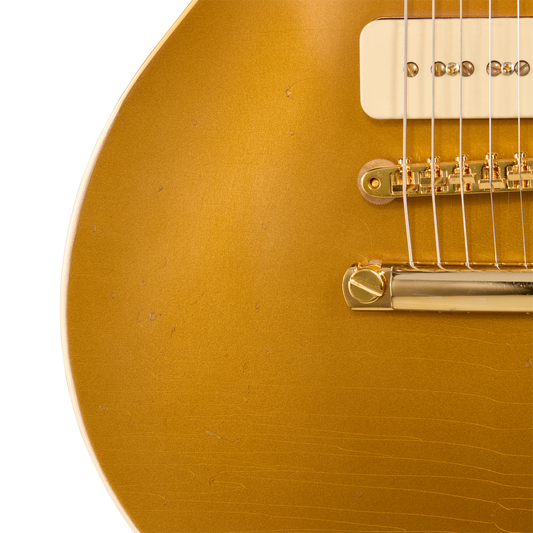 Gibson Custom LE 1956 Les Paul Reissue with Gold Hardware, Light Aged, All Double Gold Electric Guitar Gibson Custom