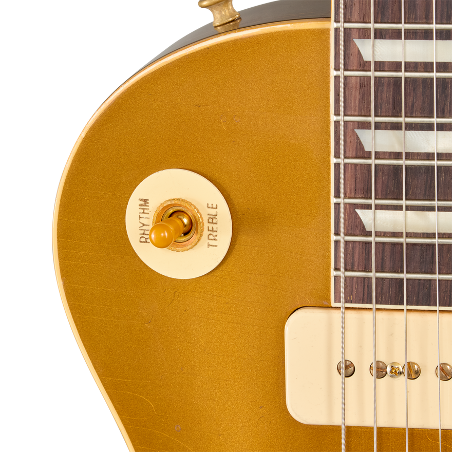 Gibson Custom LE 1956 Les Paul Reissue with Gold Hardware, Light Aged, All Double Gold Electric Guitar Gibson Custom