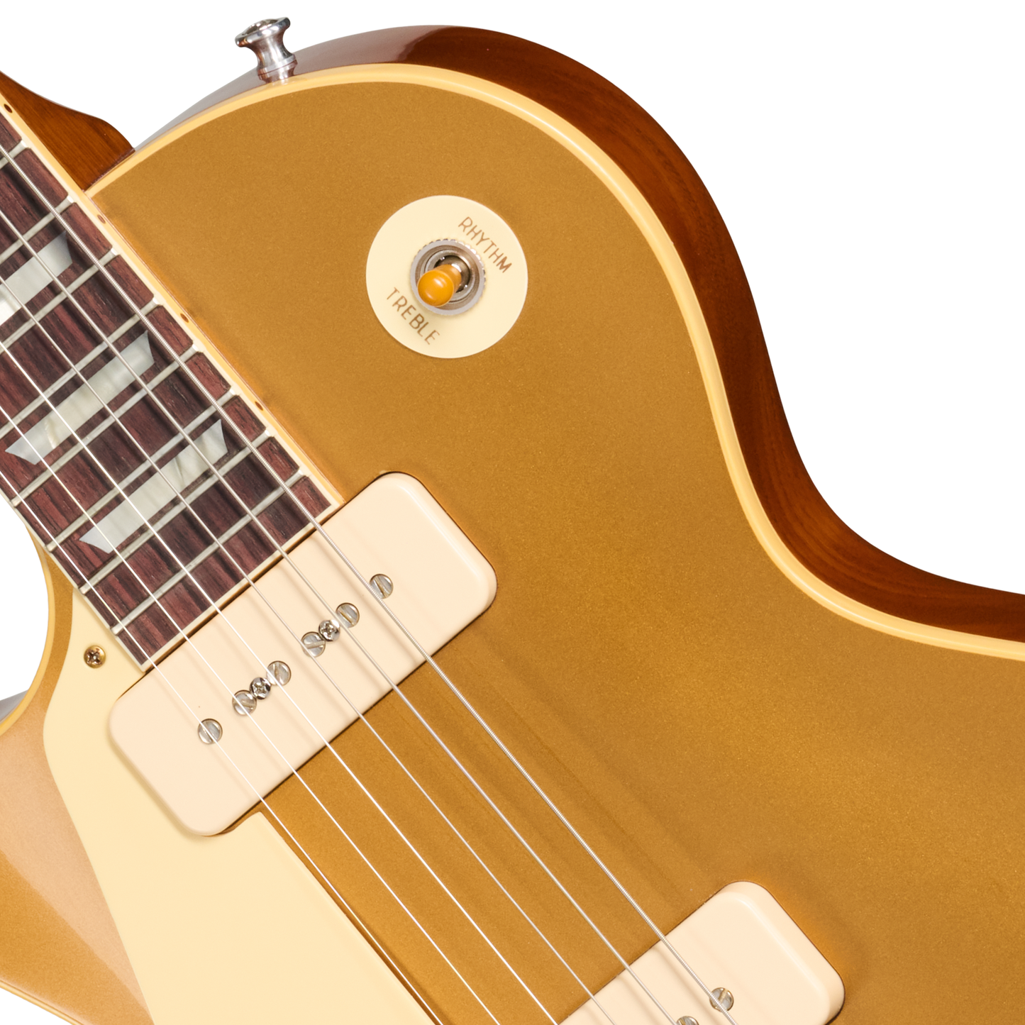 Gibson Custom 1956 Les Paul Goldtop Reissue, Left-Handed, Double Gold Electric Guitar Gibson Custom
