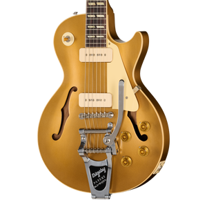 Gibson Custom 1956 Les Paul Standard Reissue with Bigsby, VOS, All Double Gold Electric Guitar Gibson Custom