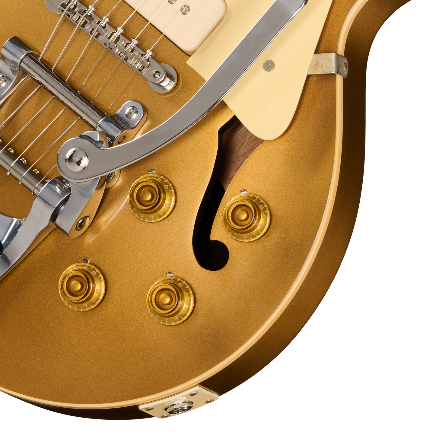 Gibson Custom 1956 Les Paul Standard Reissue with Bigsby, VOS, All Double Gold Gibson