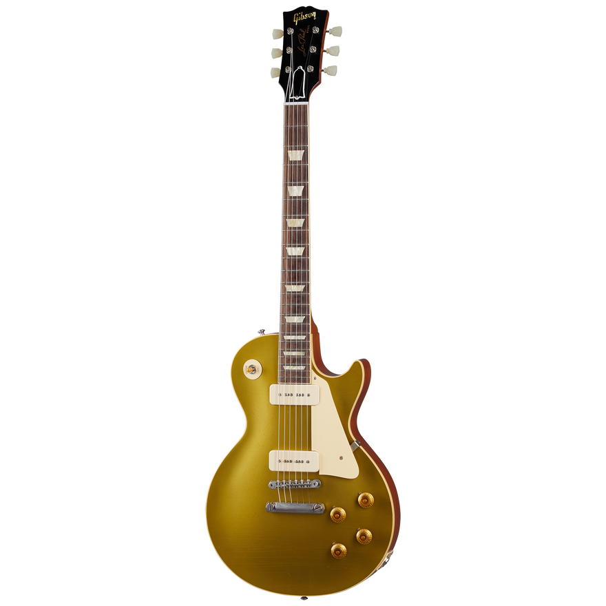 Gibson Custom 1956 Les Paul Goldtop Reissue, Ultra Light Aged, Double Gold Electric Guitar Gibson Custom
