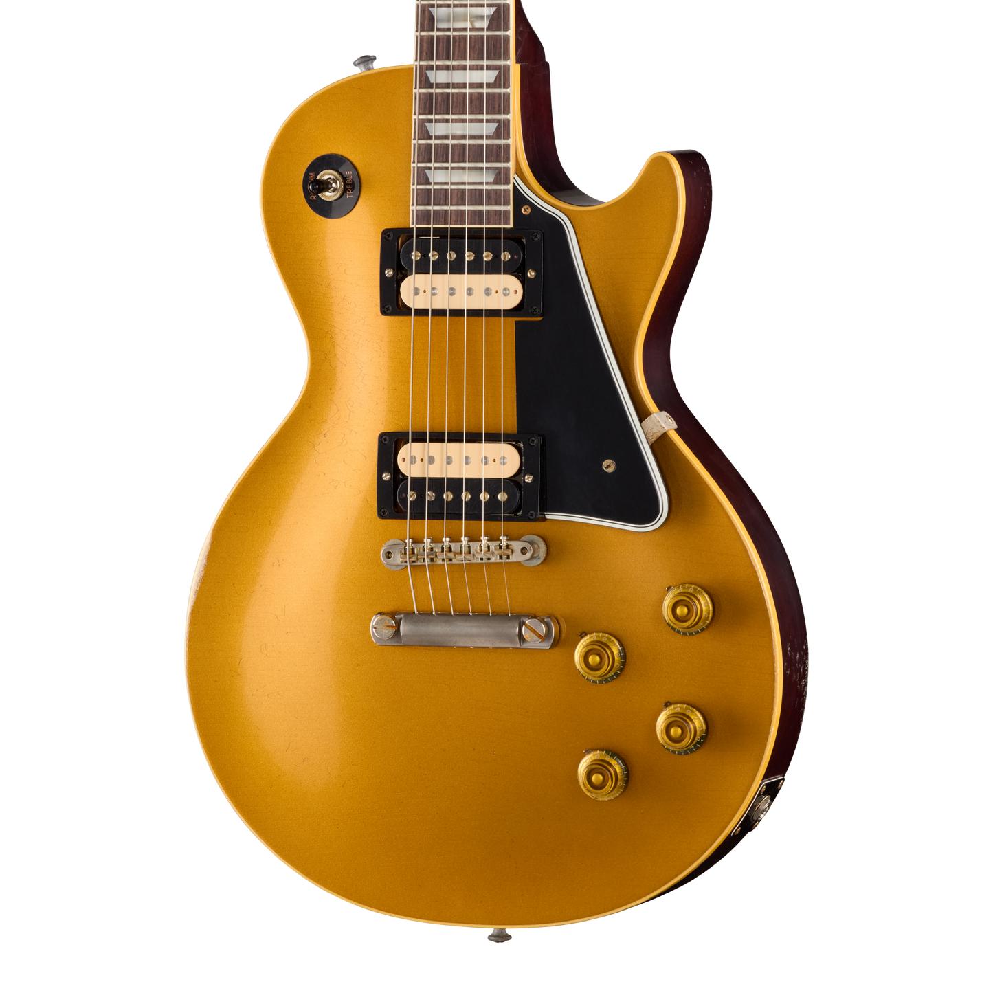Gibson Custom LE 1957 Les Paul Goldtop Reissue, Light Aged, Double Gold Electric Guitar Gibson Custom