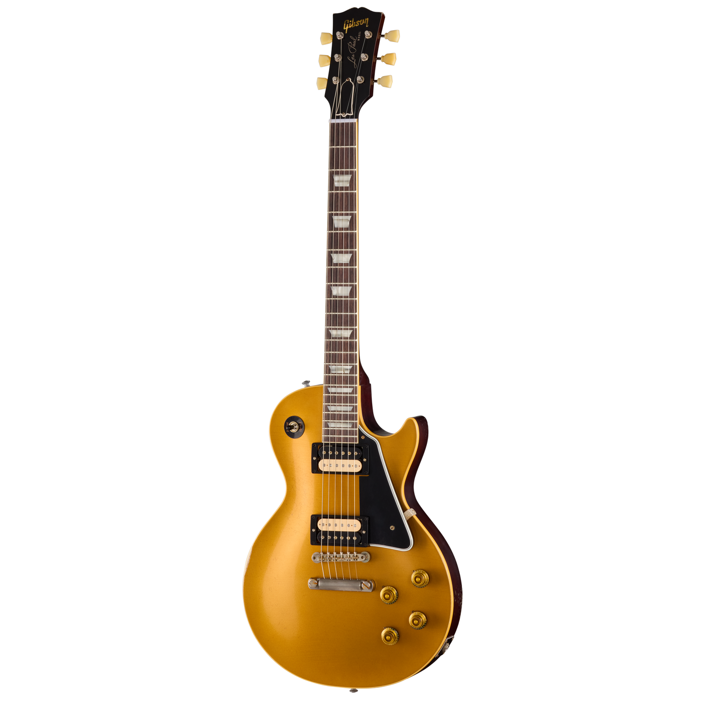 Gibson Custom LE 1957 Les Paul Goldtop Reissue, Light Aged, Double Gold Electric Guitar Gibson Custom