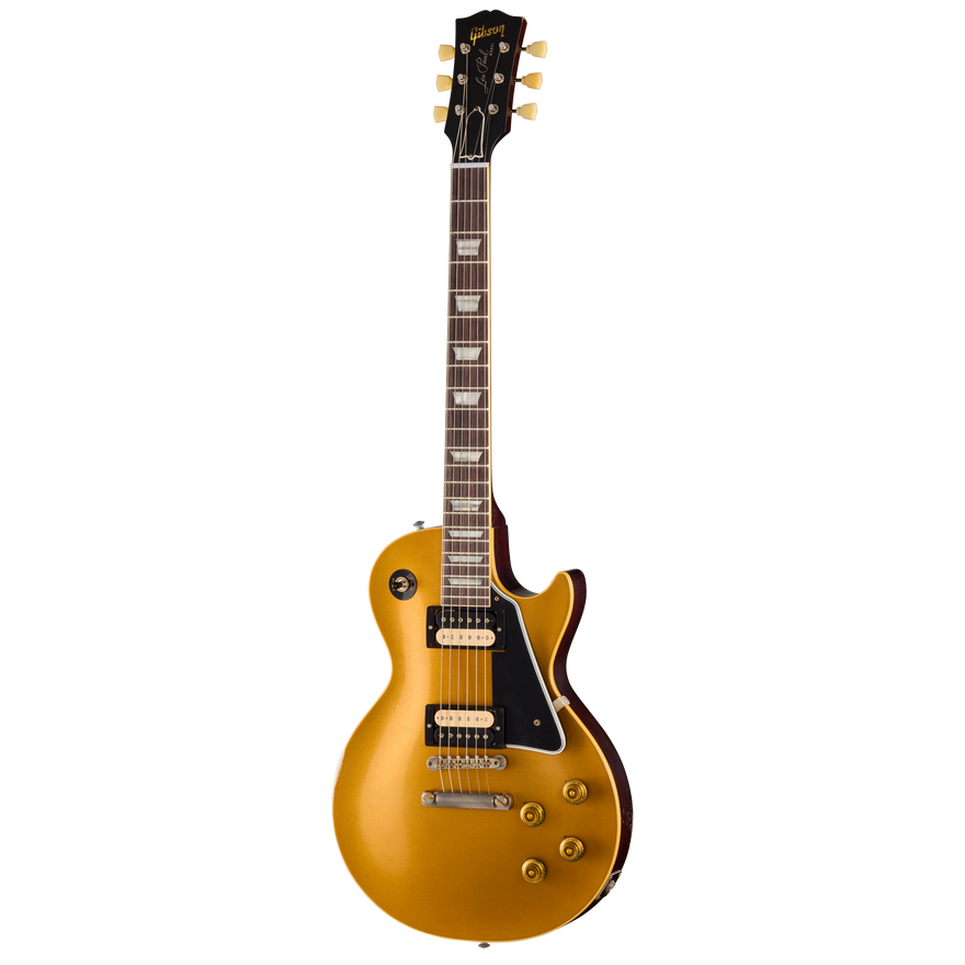 Gibson Custom LE 1957 Les Paul Goldtop Reissue, Light Aged, Double Gold Electric Guitar Gibson Custom