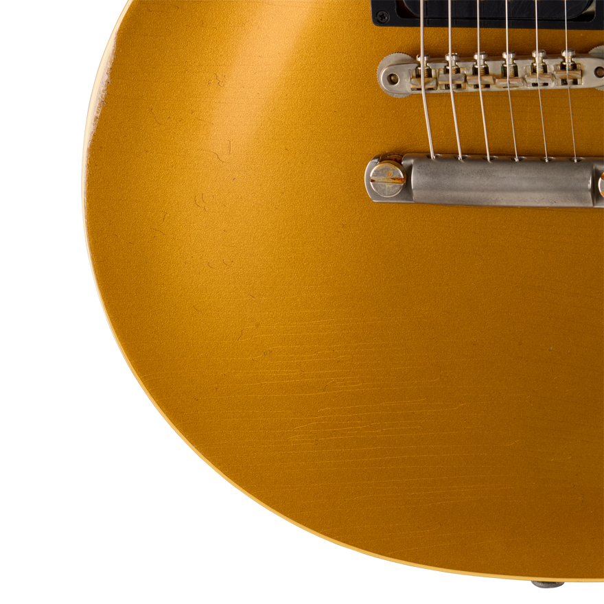Gibson Custom LE 1957 Les Paul Goldtop Reissue, Light Aged, Double Gold Electric Guitar Gibson Custom