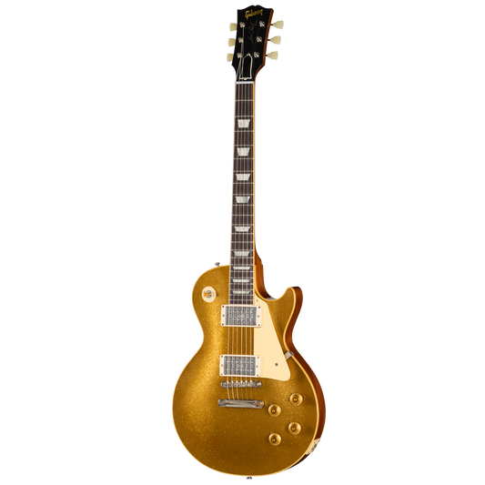 Gibson Custom LE 1957 Les Paul Reissue with TV Jones Powertron, VOS, Gold Sparkle Top Electric Guitar Gibson Custom