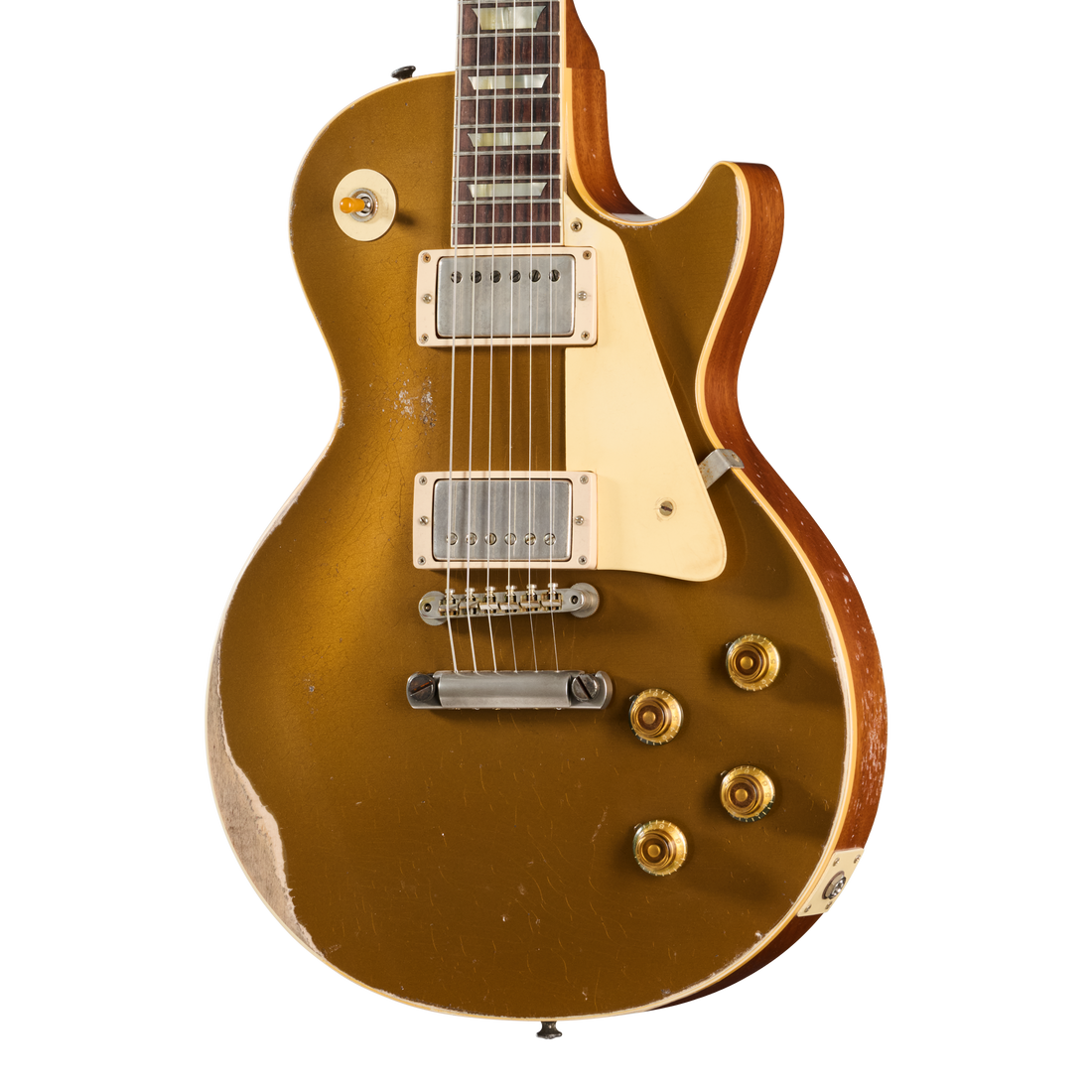 Gibson Custom LE 1957 Les Paul Reissue, Ultra Heavy Aged, Mustard Gold Electric Guitar Gibson Custom