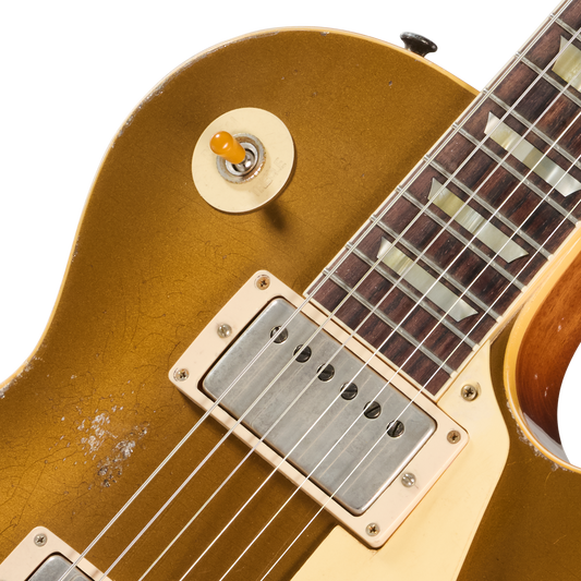 Gibson Custom LE 1957 Les Paul Reissue, Ultra Heavy Aged, Mustard Gold Electric Guitar Gibson Custom