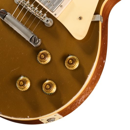Gibson Custom LE 1957 Les Paul Reissue, Ultra Heavy Aged, Mustard Gold Electric Guitar Gibson Custom