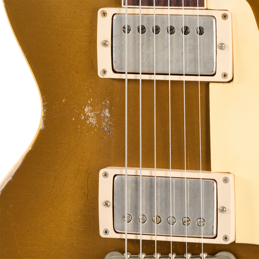 Gibson Custom LE 1957 Les Paul Reissue, Ultra Heavy Aged, Mustard Gold Electric Guitar Gibson Custom