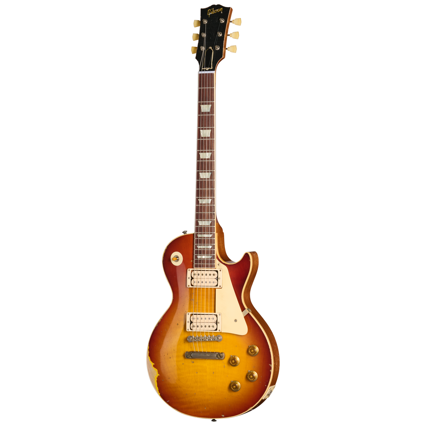 Gibson Custom LE 1957 Les Paul Reissue, Ultra Heavy Aged, Refin Burst Electric Guitar Gibson Custom
