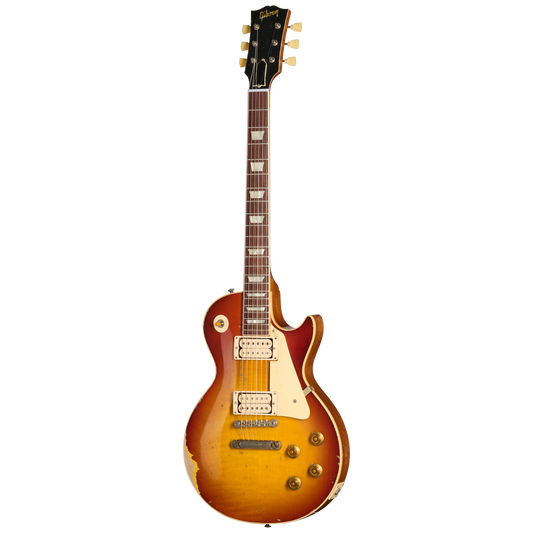 Gibson Custom LE 1957 Les Paul Reissue, Ultra Heavy Aged, Refin Burst Electric Guitar Gibson Custom